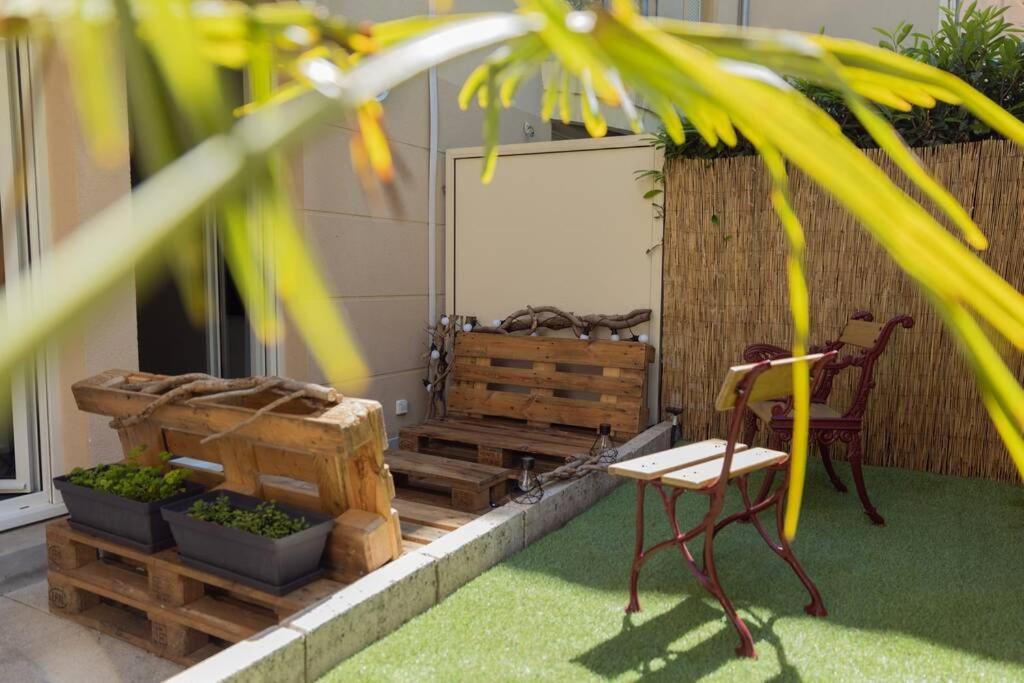 מץ Superbe Appart Plein Centre Avec Parking & Jardin מראה חיצוני תמונה